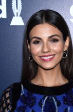 VICTORIA JUSTICE at 2017 Glaad Media Awards in Los Angeles 04/01/2017