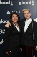 VICTORIA JUSTICE at Inaugural Glaad Rising Stars Luncheon in Beverly Bills 03/31/2017