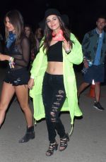 VICTORIA JUSTICE at Neon Carnival at Coachella Festival 04/15/2017