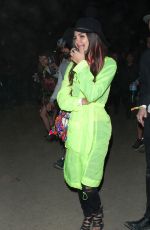 VICTORIA JUSTICE at Neon Carnival at Coachella Festival 04/15/2017