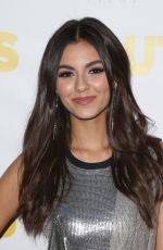 VICTORIA JUSTICE at The Outcasts Premiere in Los Angeles 04/13/2017