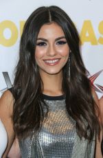 VICTORIA JUSTICE at The Outcasts Premiere in Los Angeles 04/13/2017