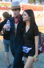 VICTORIA JUSTICE Out at Coachella Valley Festival in Indio 04/16/2017