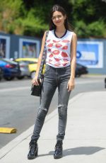 VICTORIA JUSTICE Out on Sunset Boulevard in Los Angeles 04/26/2017