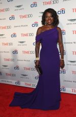 VIOLA DAVIS at 2017 Time 100 Gala in New York 04/25/2017