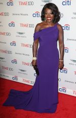 VIOLA DAVIS at 2017 Time 100 Gala in New York 04/25/2017