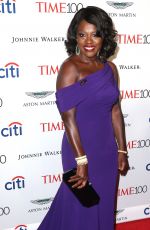 VIOLA DAVIS at 2017 Time 100 Gala in New York 04/25/2017