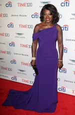 VIOLA DAVIS at 2017 Time 100 Gala in New York 04/25/2017