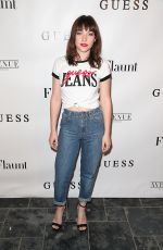 VIOLETT BEANE at Flaunt and Guess Celebrate Alternative Facts Issue in Los Angeles 04/11/2017