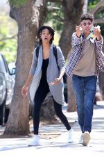 WILLOW SMITH and Tyler Cole Out in Los Angeles 04/09/2017