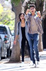 WILLOW SMITH and Tyler Cole Out in Los Angeles 04/09/2017