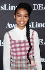 YARA SHAHIDI at Contenders Emmys Presented by Deadline in Los Angeles 04/09/2017