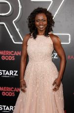 YETIDE BADAKI at American Gods Premiere in Los Angeles 04/20/2017