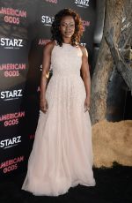 YETIDE BADAKI at American Gods Premiere in Los Angeles 04/20/2017