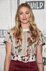YVONNE STRAHOVSKI at AOL Build Speaker Series in New York 04/20/2017