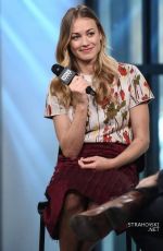 YVONNE STRAHOVSKI at AOL Build Speaker Series in New York 04/20/2017