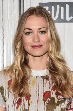 YVONNE STRAHOVSKI at AOL Build Speaker Series in New York 04/20/2017