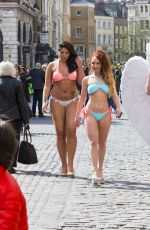 ZARA HOLLAND at Launch of Her New Beach Angels Collection in London 04/11/2017