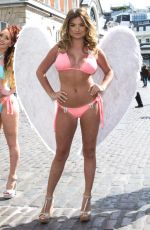 ZARA HOLLAND at Launch of Her New Beach Angels Collection in London 04/11/2017