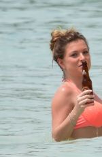 ZARA HOLLAND in Bikini on Holiday in Barbados 04/05/2017