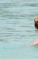 ZARA HOLLAND in Bikini on Holiday in Barbados 04/05/2017