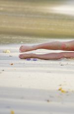 ZARA HOLLAND in Bikini on the Beach in Barbados 04/04/2017