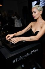 ZOE KRAVITZ at Tiffany and Co. Hardwear Event in Los Angeles 04/26/2017