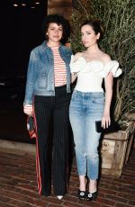 ZOE LISTER-JONES at Sally Singer and Lisa Love Denim Dinner in Los Angeles 04/05/2017