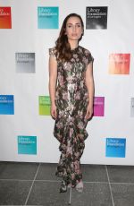 ZOE LISTER JONES at Young Lliterati Toast Event in Los Angeles 04/04/2017