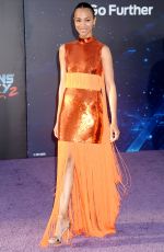 ZOE SALDANA at Guardians of the Galaxy Vol. 2 Premiere in Hollywood 04/19/2017