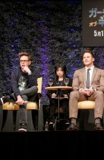ZOE SALDANA at Guardians of the Galaxy Vol. 2 Press Conference in Tokyo 04/11/2017