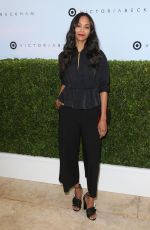 ZOE SALDANA at Victoria Beckham for Target Garden Party in Los Angeles 04/01/2017