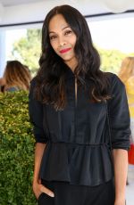 ZOE SALDANA at Victoria Beckham for Target Garden Party in Los Angeles 04/01/2017