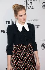 ZOEY DEUTCH at Flower Screening at 2017 Tribeca Film Festival in New York 04/20/2017