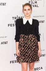 ZOEY DEUTCH at Flower Screening at 2017 Tribeca Film Festival in New York 04/20/2017