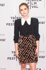 ZOEY DEUTCH at Flower Screening at 2017 Tribeca Film Festival in New York 04/20/2017