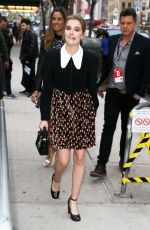 ZOEY DEUTCH Out and About in New York 04/20/2017