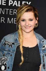 ABIGAIL BRESLIN at Dirty Dancing Paleylive LA Spring Event in Los Angeles 05/18/2017