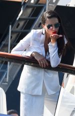 ADRIANA LIMA and CARMEN JORDA at a Yacht in Monte Carlo 05/28/2017