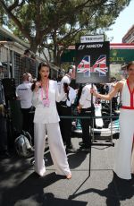ADRIANA LIMA and CARMEN JORDA at Monaco Formula One Grand Prix in Monaco 05/28/2017