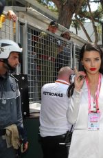 ADRIANA LIMA and CARMEN JORDA at Monaco Formula One Grand Prix in Monaco 05/28/2017