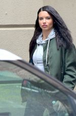 ADRIANA LIMA Leaves a Gym in New York 05/10/2017