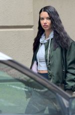 ADRIANA LIMA Leaves a Gym in New York 05/10/2017