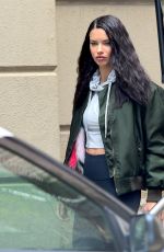 ADRIANA LIMA Leaves a Gym in New York 05/10/2017