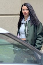 ADRIANA LIMA Leaves a Gym in New York 05/10/2017