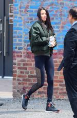 ADRIANA LIMA Leaves a Gym in New York 05/10/2017
