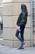 ADRIANA LIMA Leaves a Gym in New York 05/10/2017
