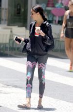 ADRIANA LIMA Out and About in Miami 05/07/2017