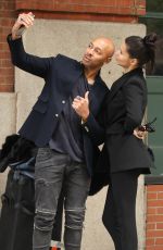 ADRIANA LIMA Out and About in New York 05/11/2017
