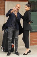 ADRIANA LIMA Out and About in New York 05/11/2017
